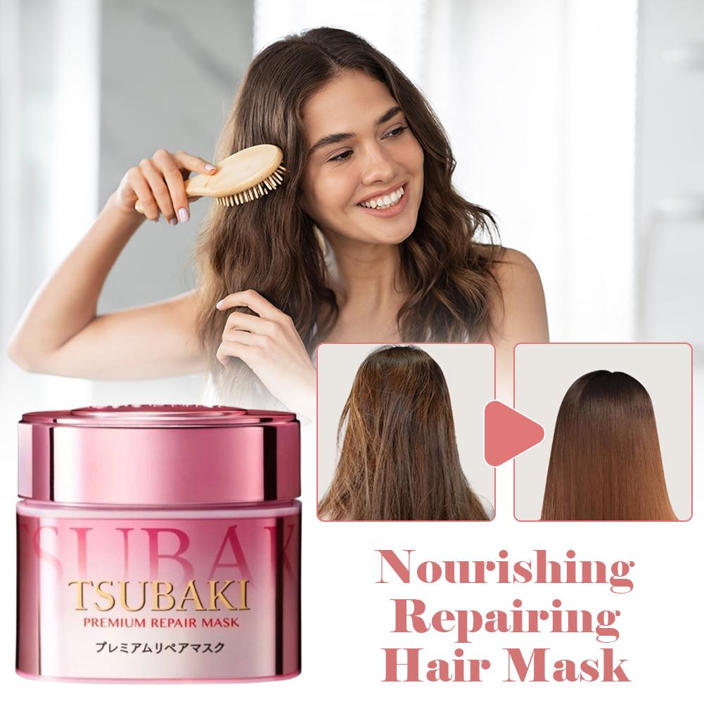 Hair Care Japanese - Mascarilla Capilar TSUBAKI 180g, Reparación del