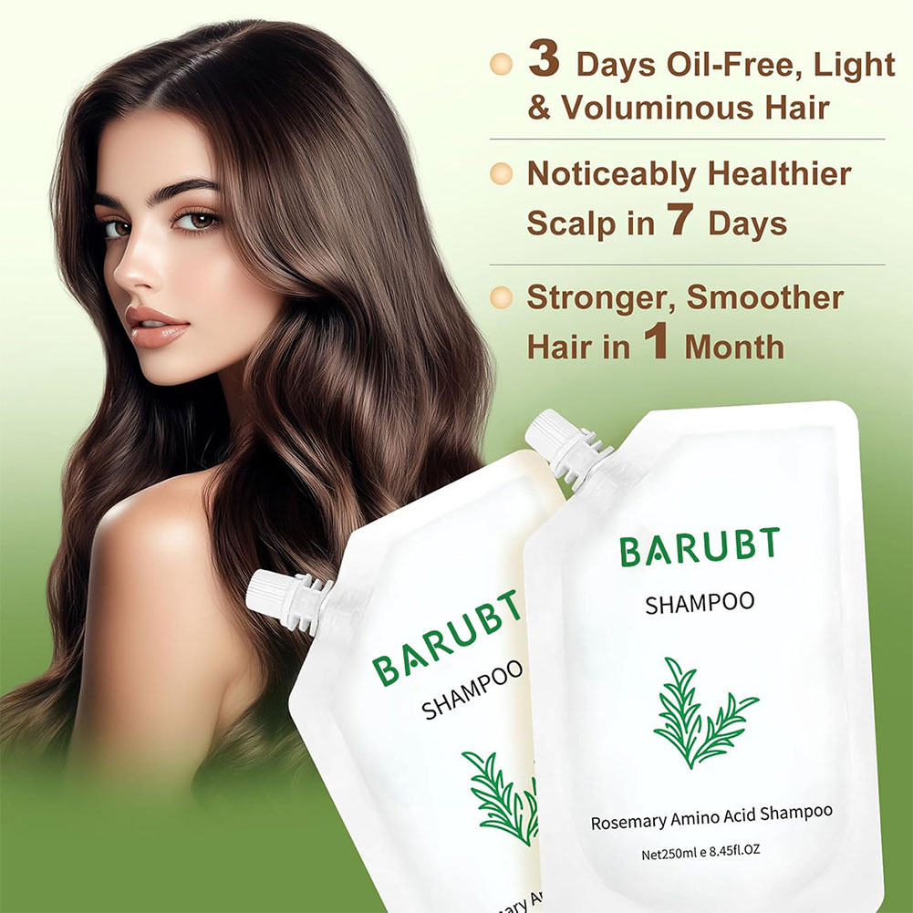 Biotin Shampoo Thickening - Champú de romero de 250ml, champú