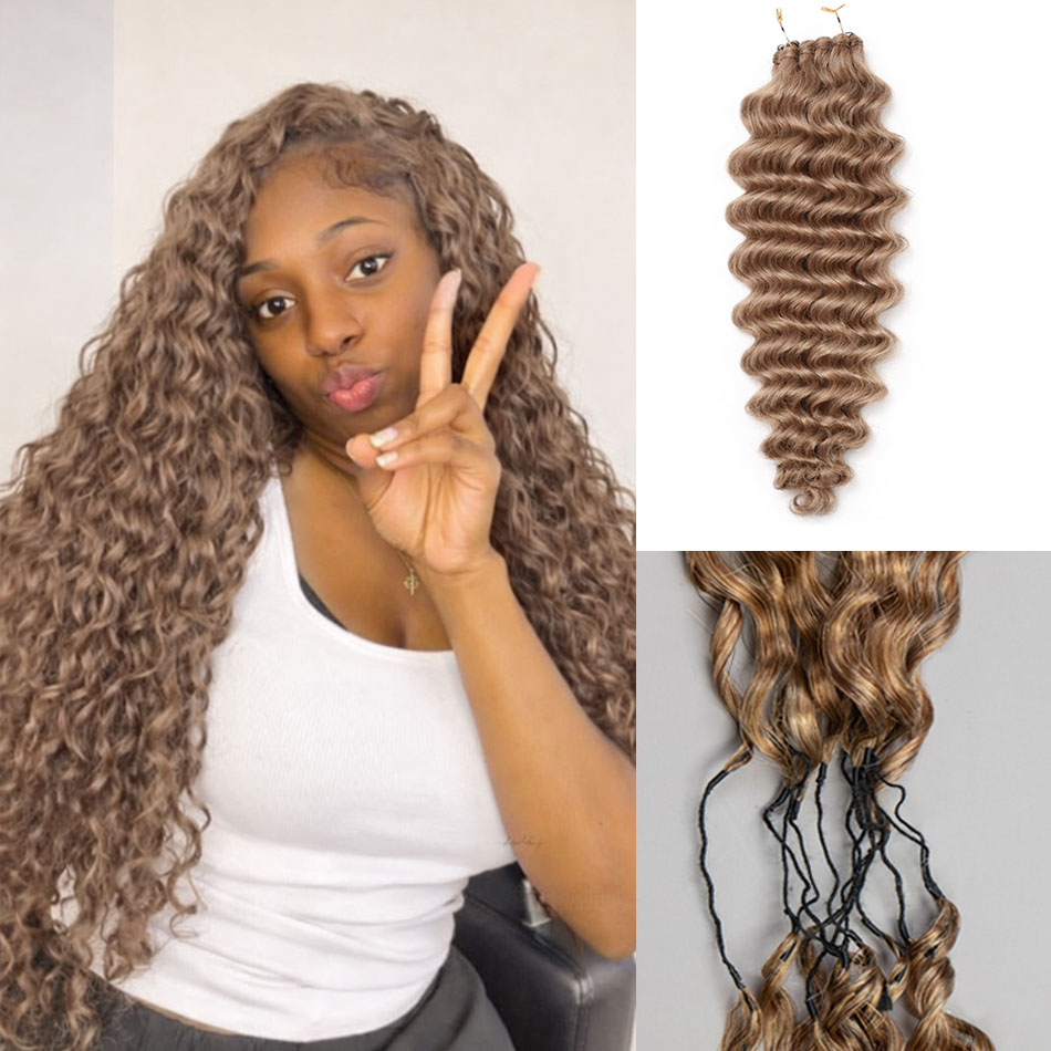 Hair Care Honey - Extensión de cabello humano de ganchillo
