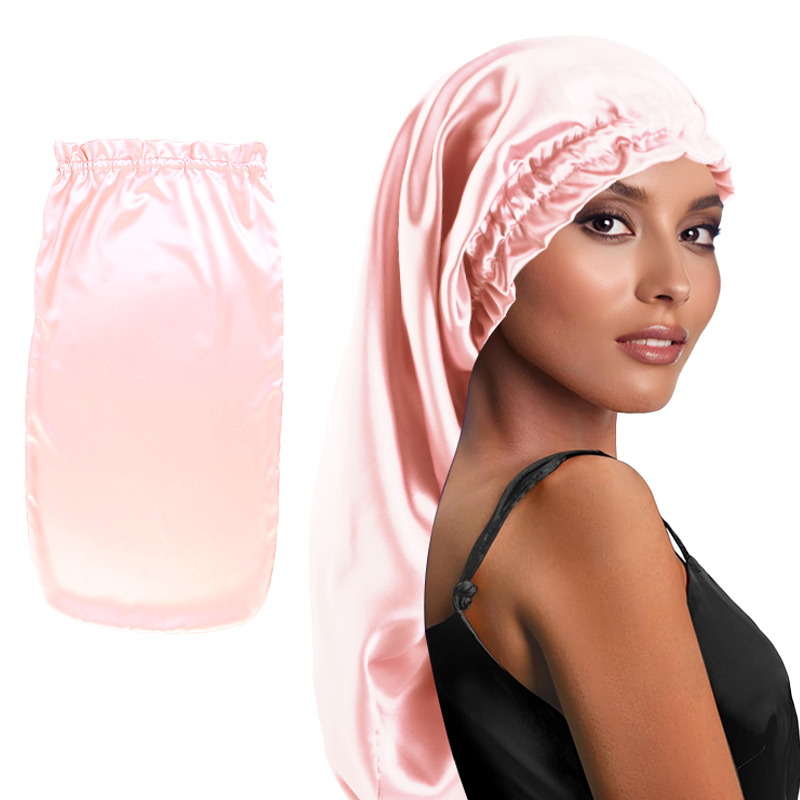 Hair Care China - Nuevo Gorro largo de satén para