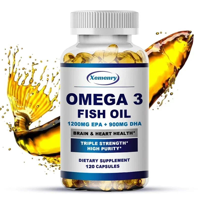 Hair Care Capsule - Aceite de pescado Omega 3: apoya