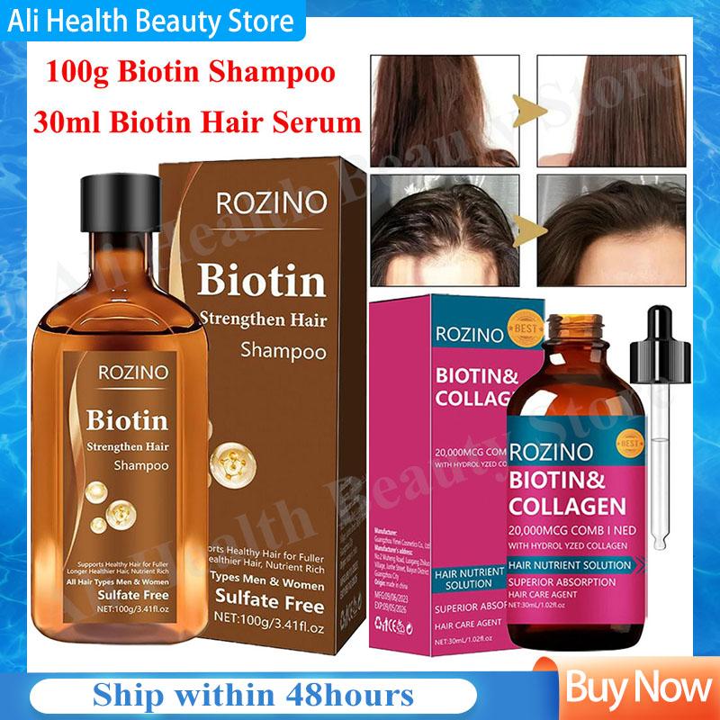 Biotin Shampoo Thickening - Champú de biotina para el cabello,