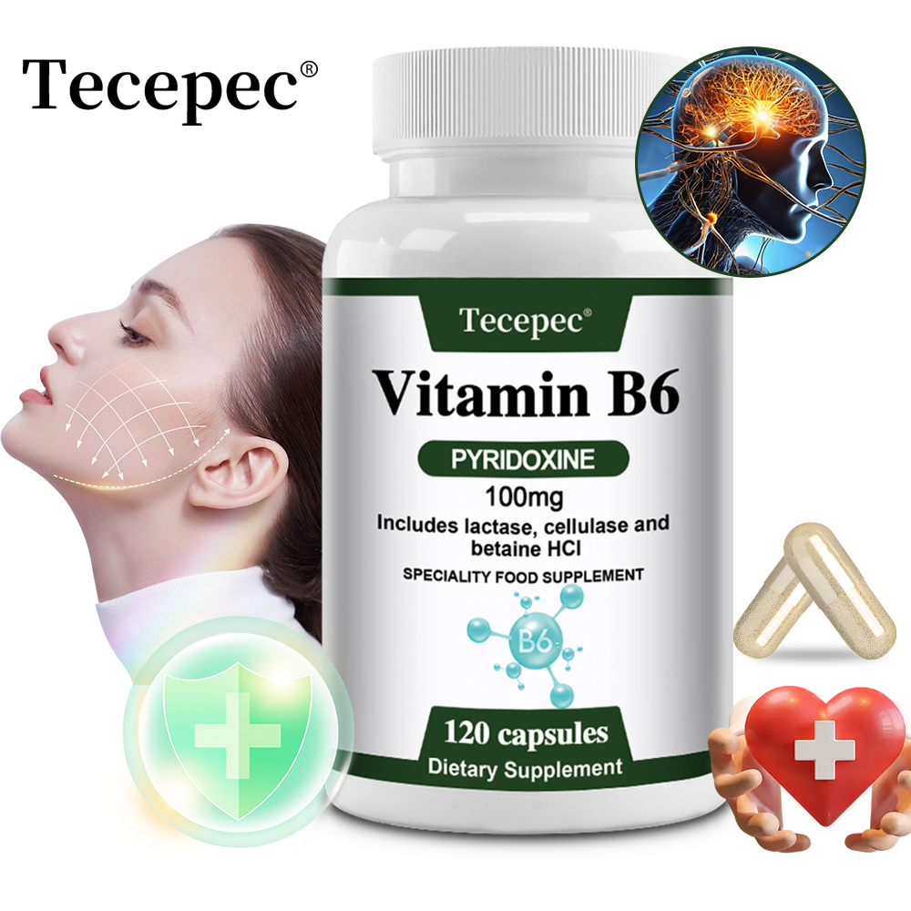 Hair Care Capsule - Cápsulas de Vitamina B6, Suplemento Vitamínico