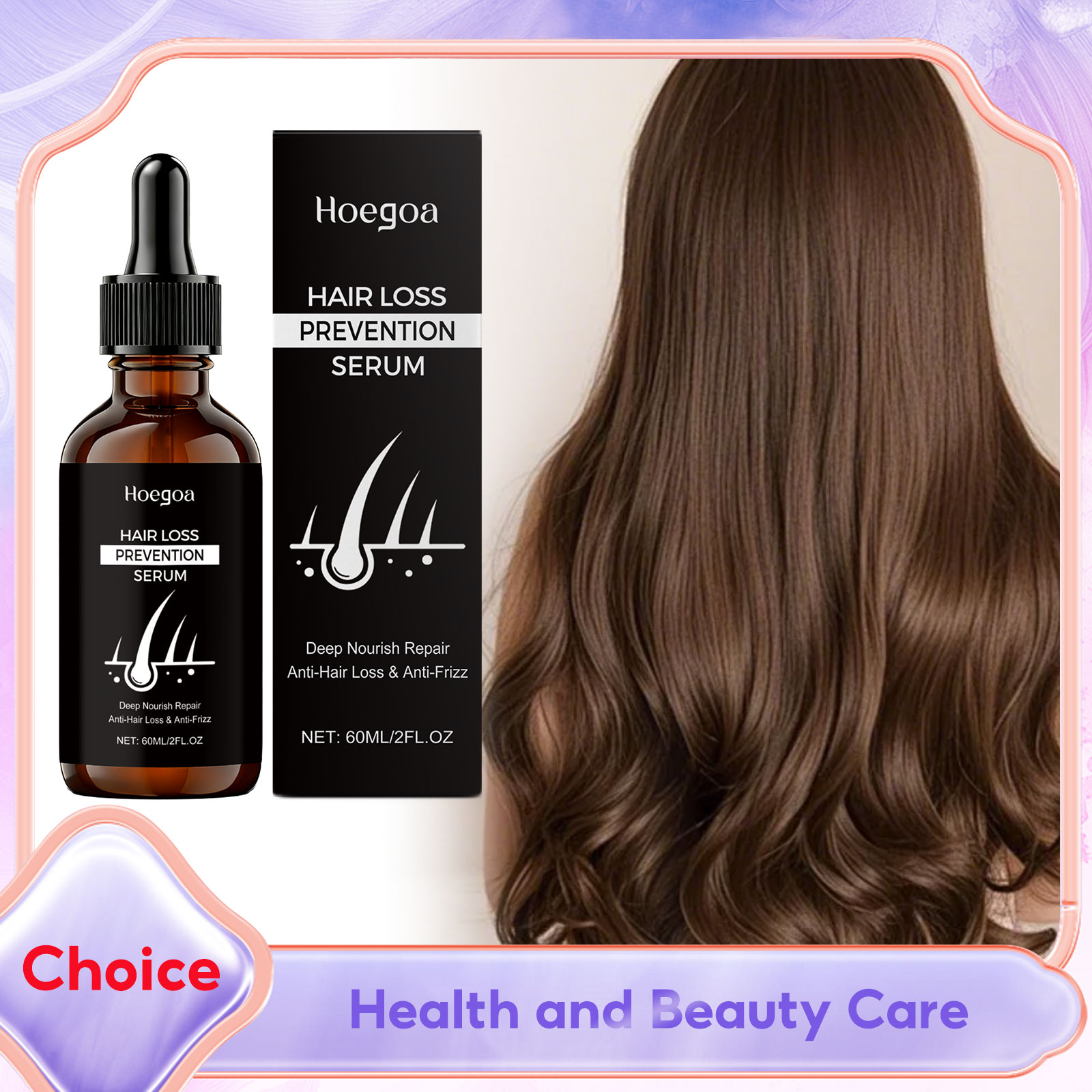 Hair Growth Serum Oil - Aceite de romero para el crecimiento