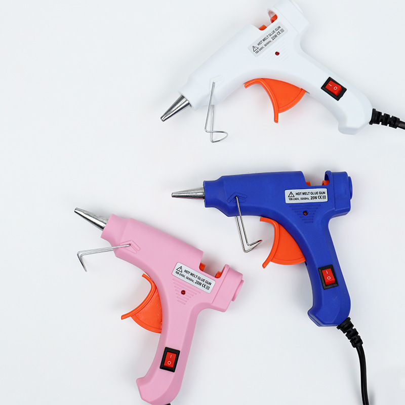 Glue Gun Hair - Pistola de pegamento térmico recargable, Mini