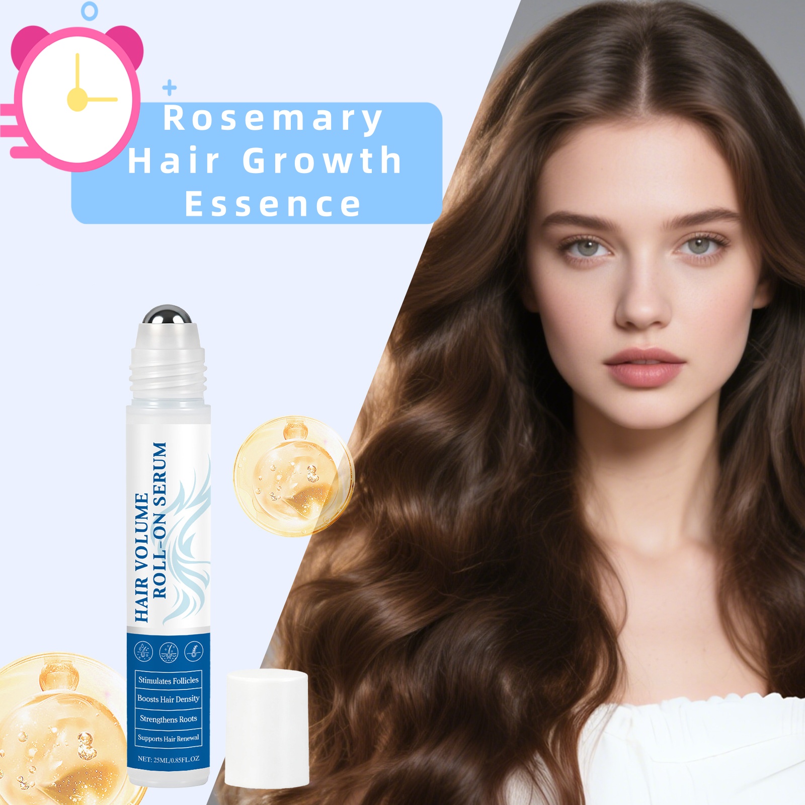 Hair Growth Serum Oil - Aceite Esencial de Romero para el