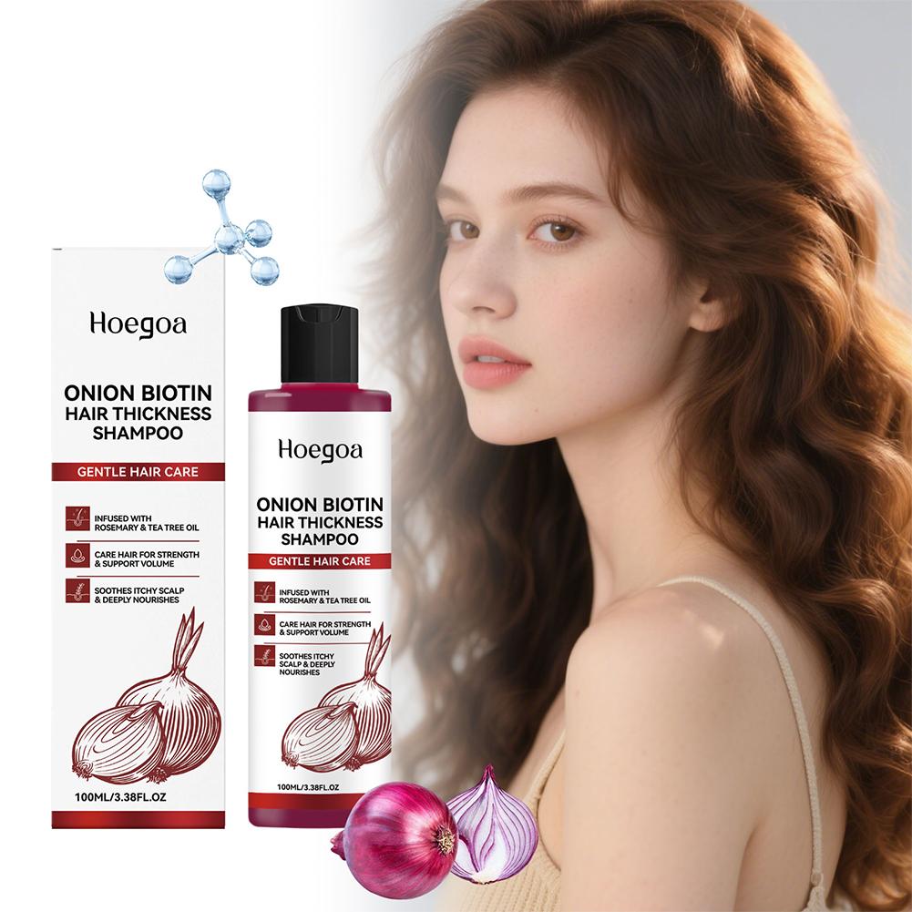 Biotin Shampoo Thickening - Champú Capilar con Biotina de Cebolla,