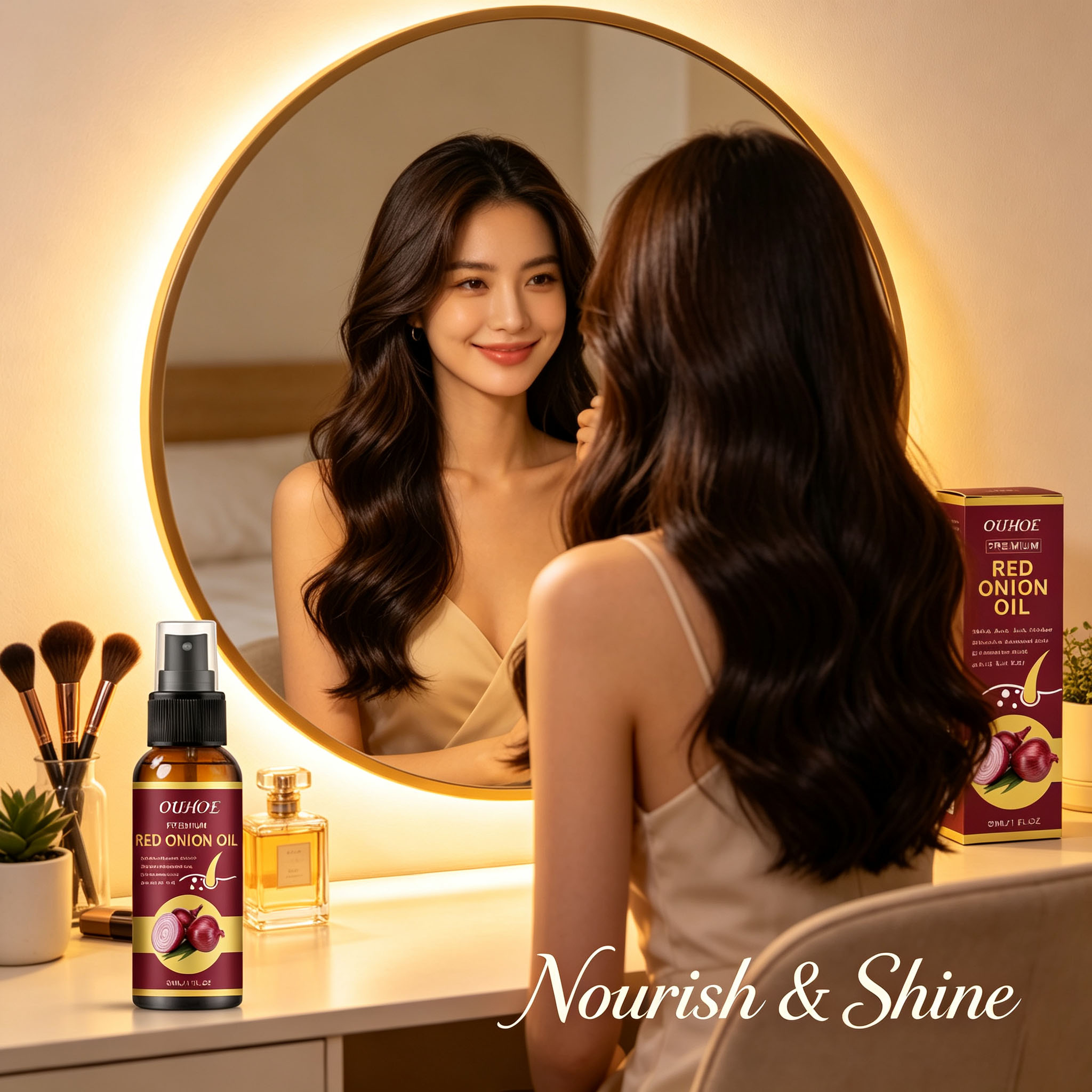 Suero Capilar de Cebolla Roja  - Hair Care Ouai reseña y precio