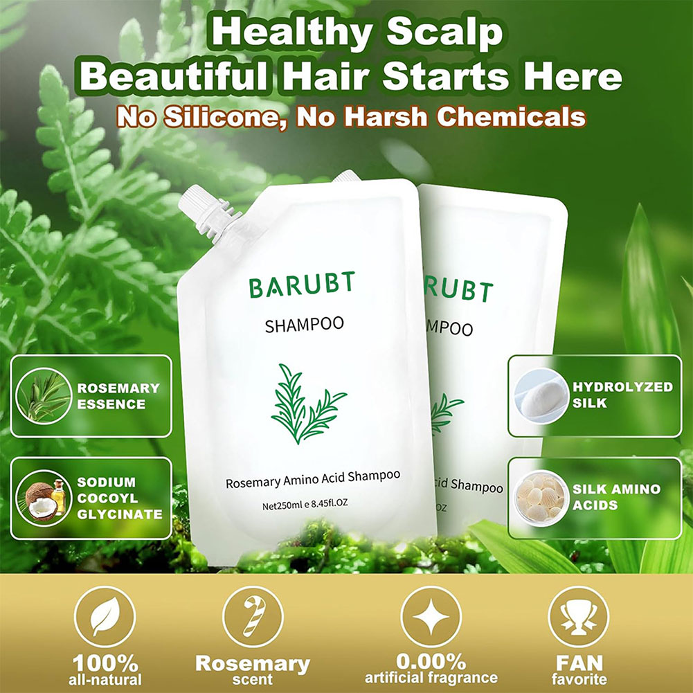Champú de romero de 250ml, cha - Biotin Shampoo Thickening reseña y precio