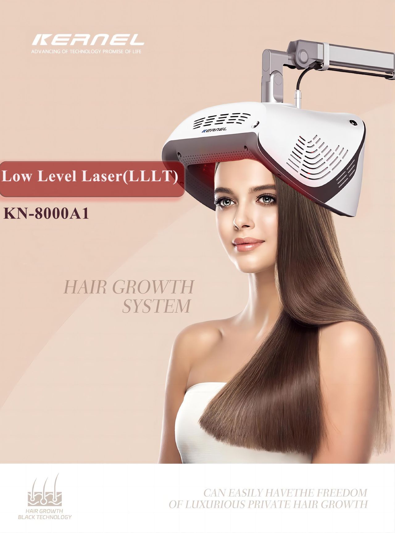 Máquina Láser para el Crecimie - Hair Care China reseña y precio