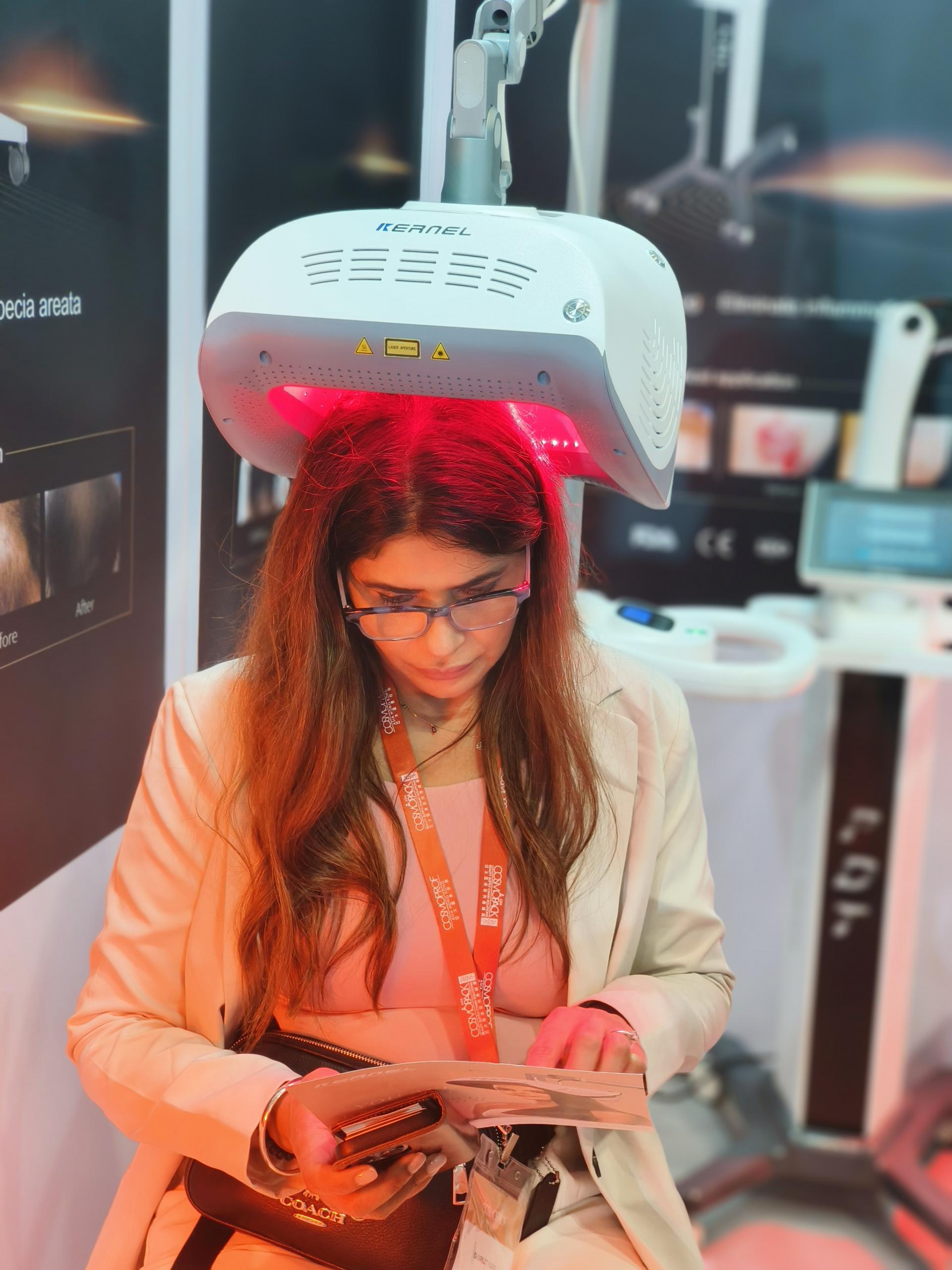 Máquina Láser para el Crecimie - Hair Care China reseña y precio