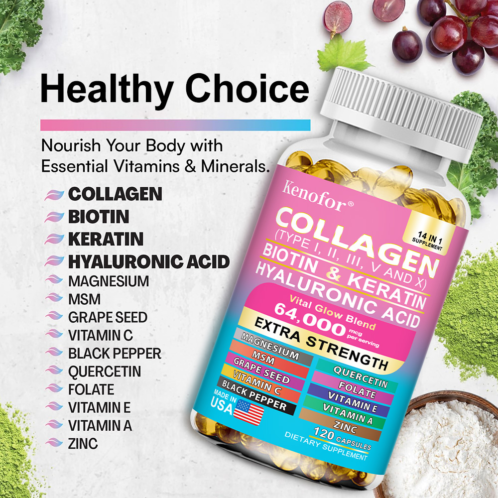 Cápsulas de colágeno complejas - Hair Care Capsule reseña y precio