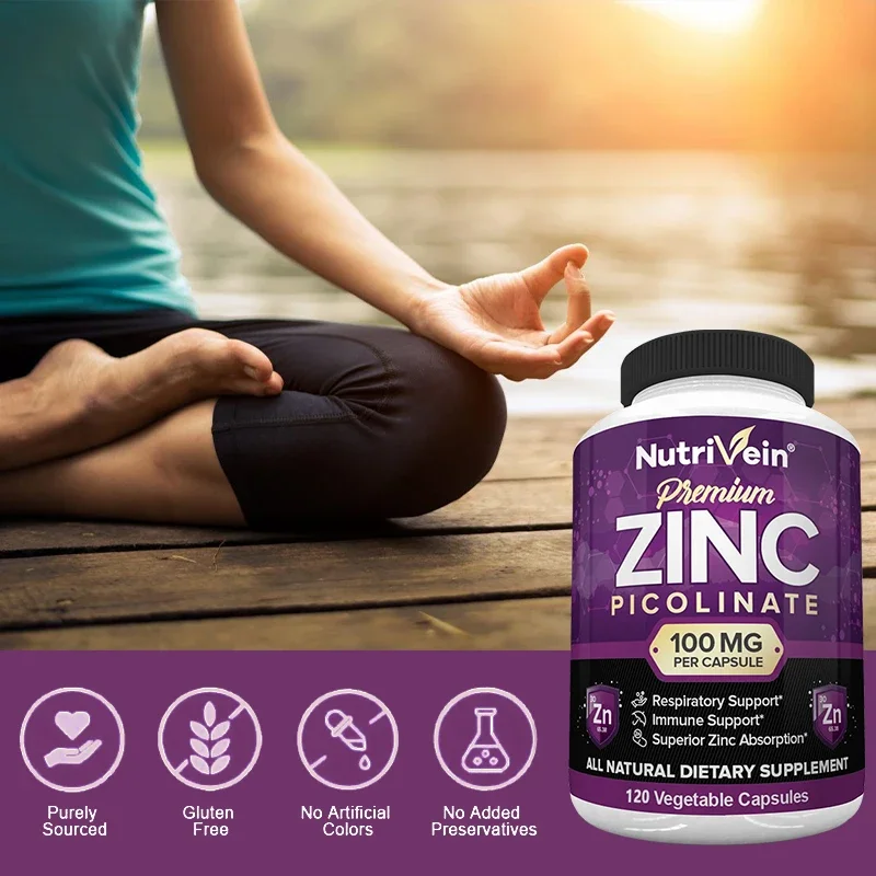 Picolinato de zinc premium 100 - Hair Care Capsule reseña y precio