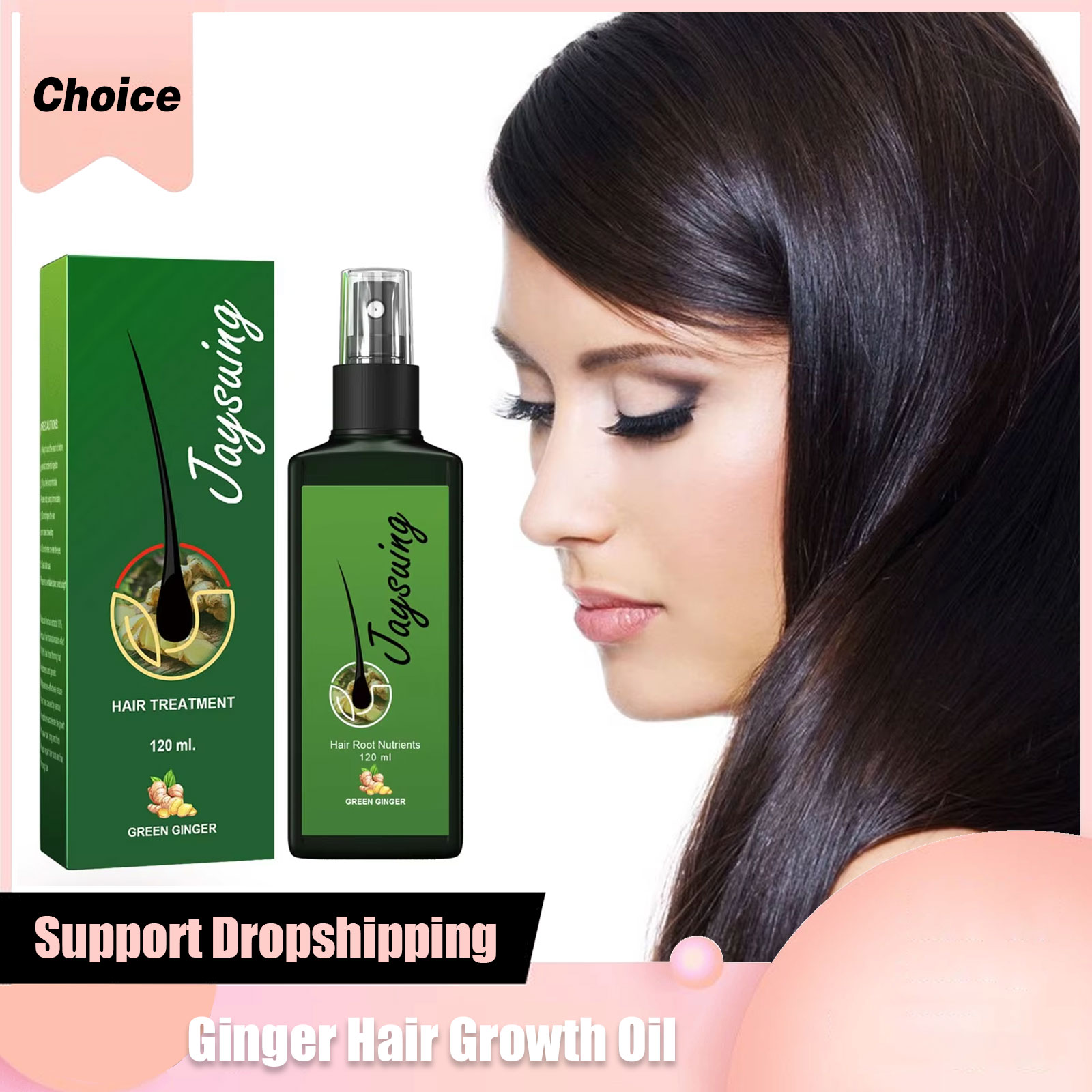 Aceite de jengibre para el cre - Hair Growth Serum Oil reseña y precio