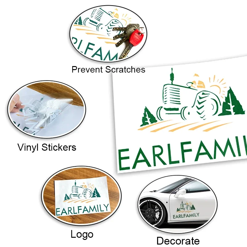 EARLFAMILY 13cm x 11,1 cm Sele - Glue Gun Hair reseña y precio