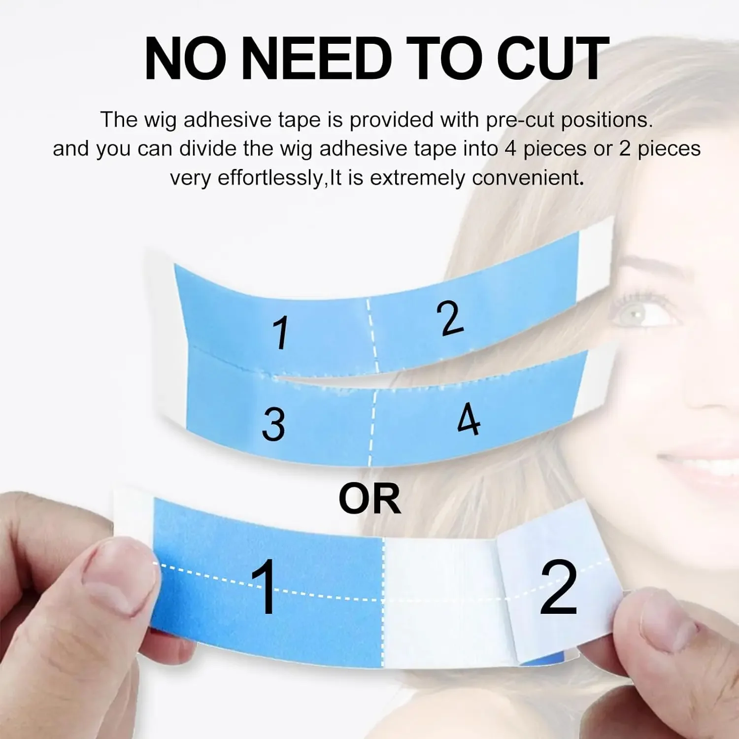 Cinta Adhesiva Doble Súper Fue - Hair Extension Tape In reseña y precio