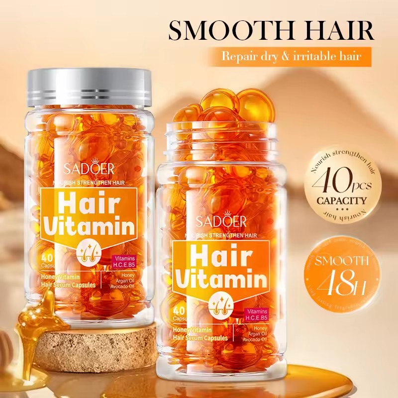 40 Uds. Cápsula de vitamina pa - Hair Care Honey reseña y precio
