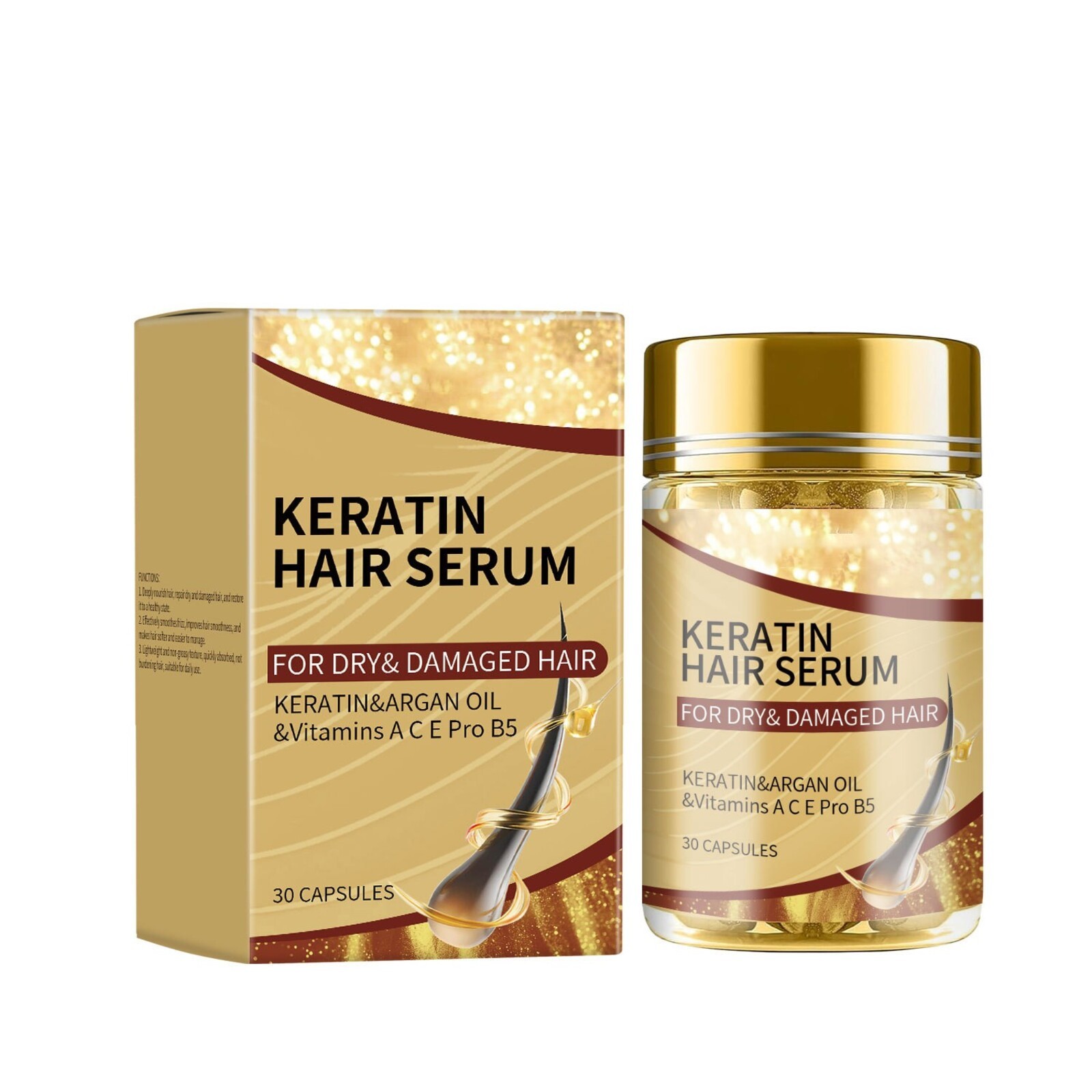 Cápsulas de aceite de argán pa - Hair Care Capsule reseña y precio
