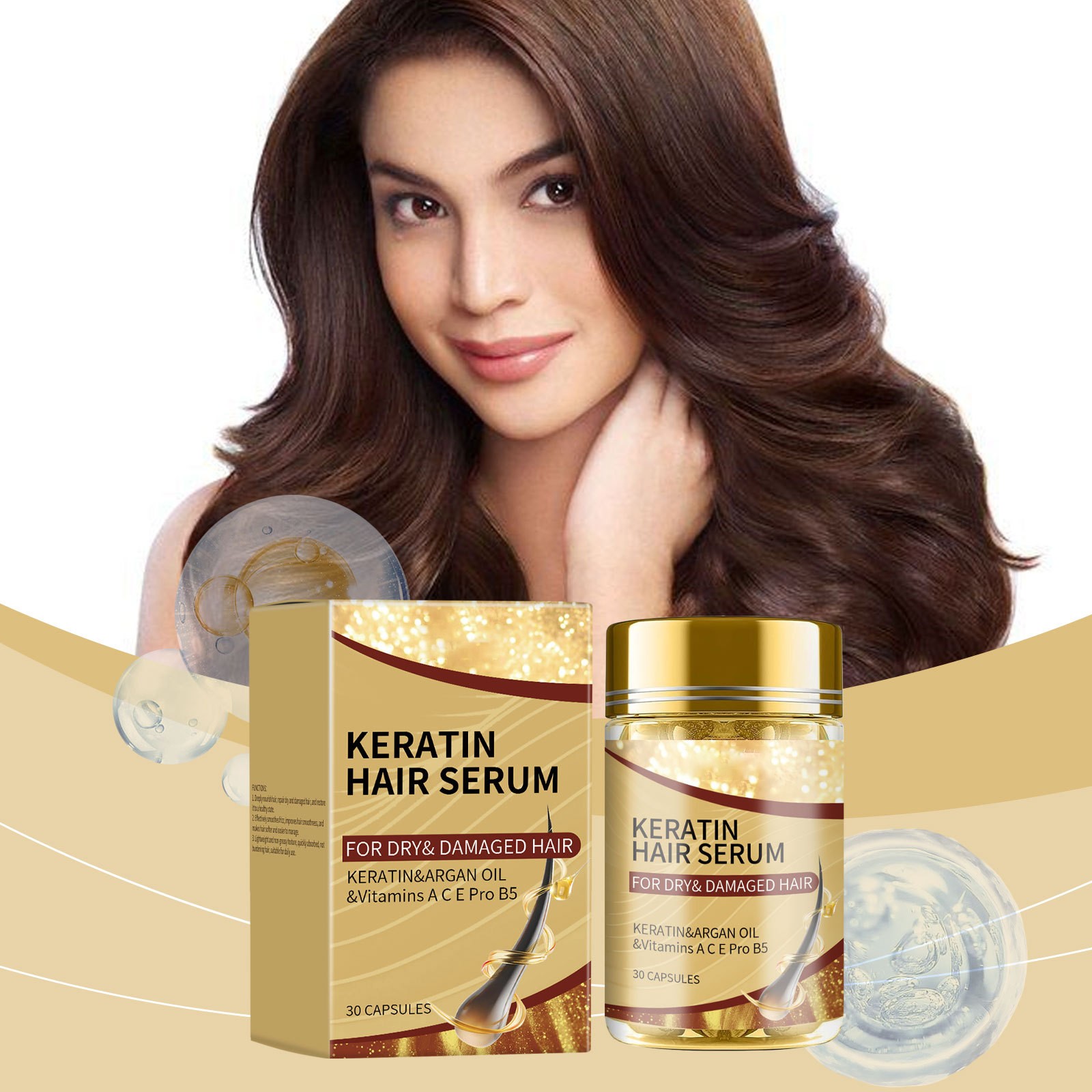 Cápsulas de aceite de argán pa - Hair Care Capsule reseña y precio