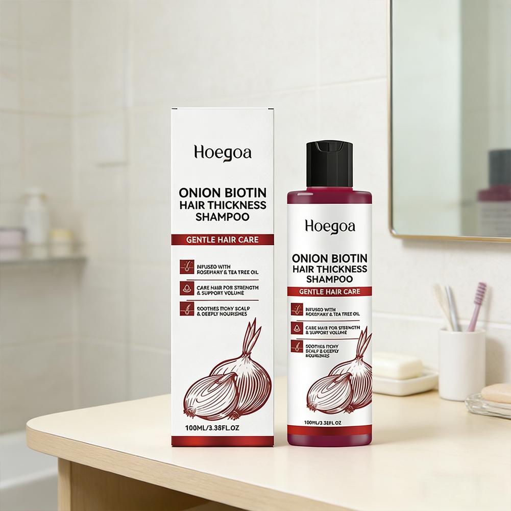 Champú con Biotina y Extracto  - Biotin Shampoo Thickening reseña y precio