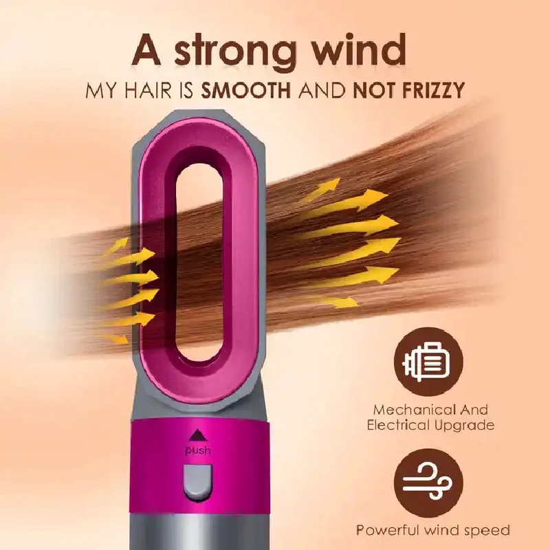 Secador de pelo 5 en 1, peine  - Hair Care Japanese reseña y precio