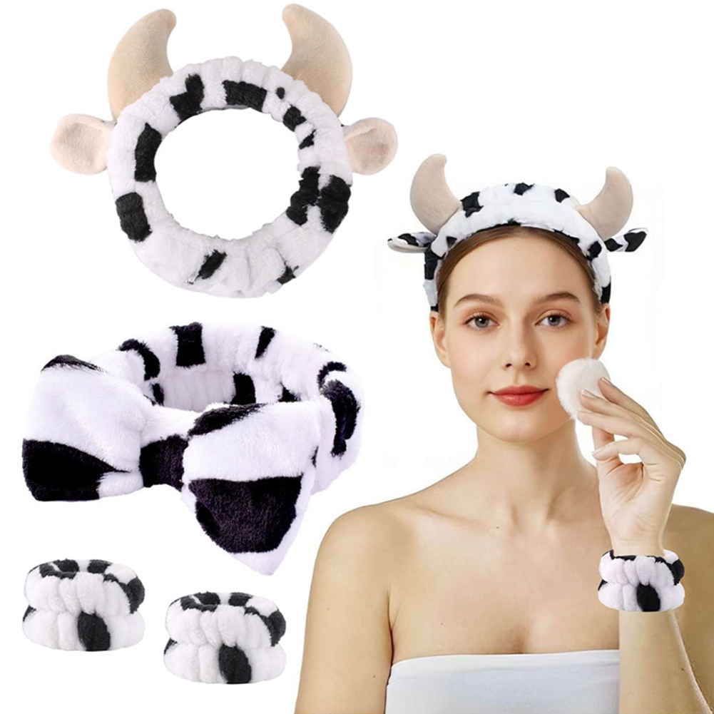 4 Uds. Diadema de vaca 3D, dia - Hair Care China reseña y precio