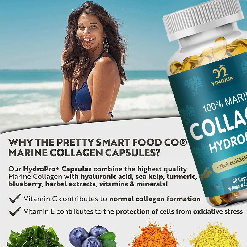 Cápsula de colágeno marino, pa - Hair Care Capsule reseña y precio