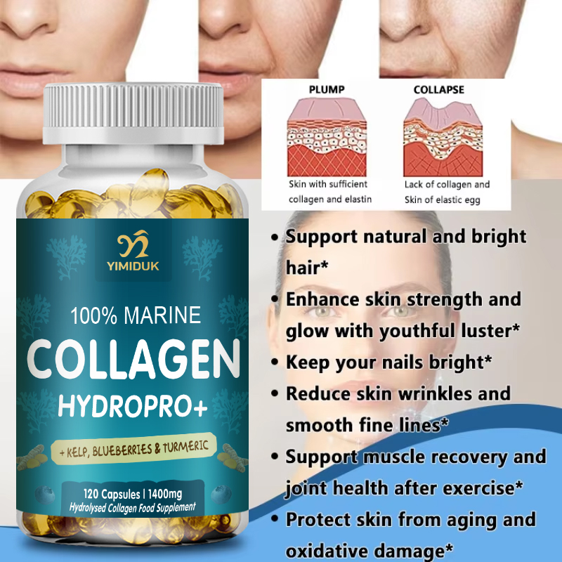 Cápsula de colágeno marino, pa - Hair Care Capsule reseña y precio