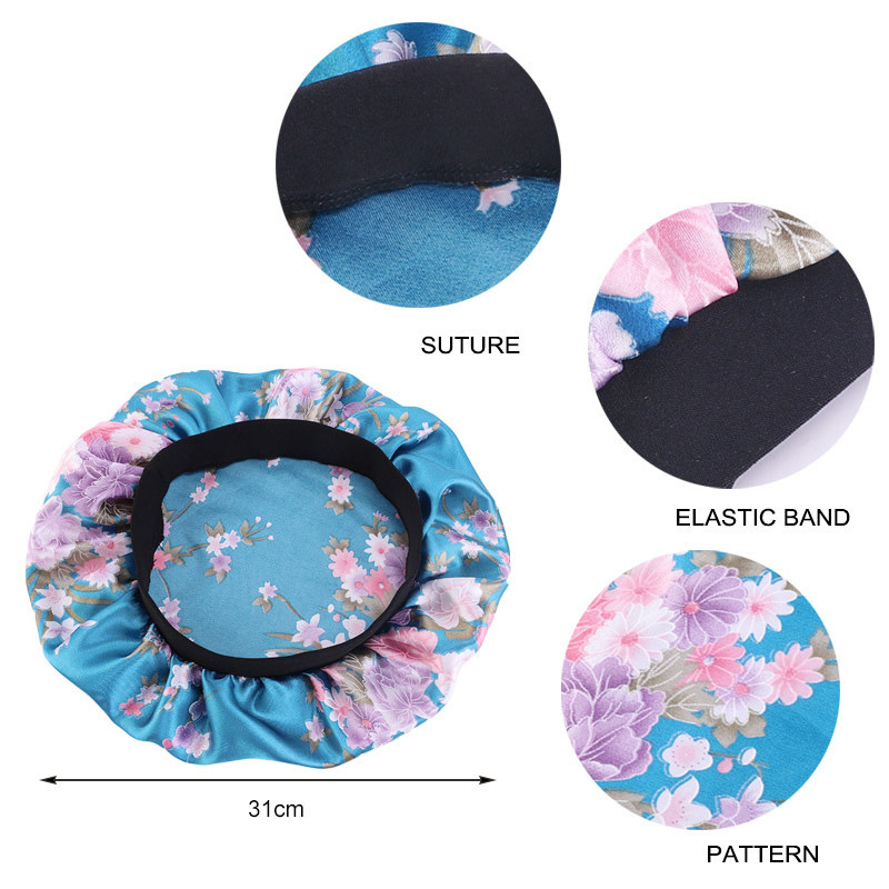 Gorro de satén para mujer, ban - Hair Care China reseña y precio