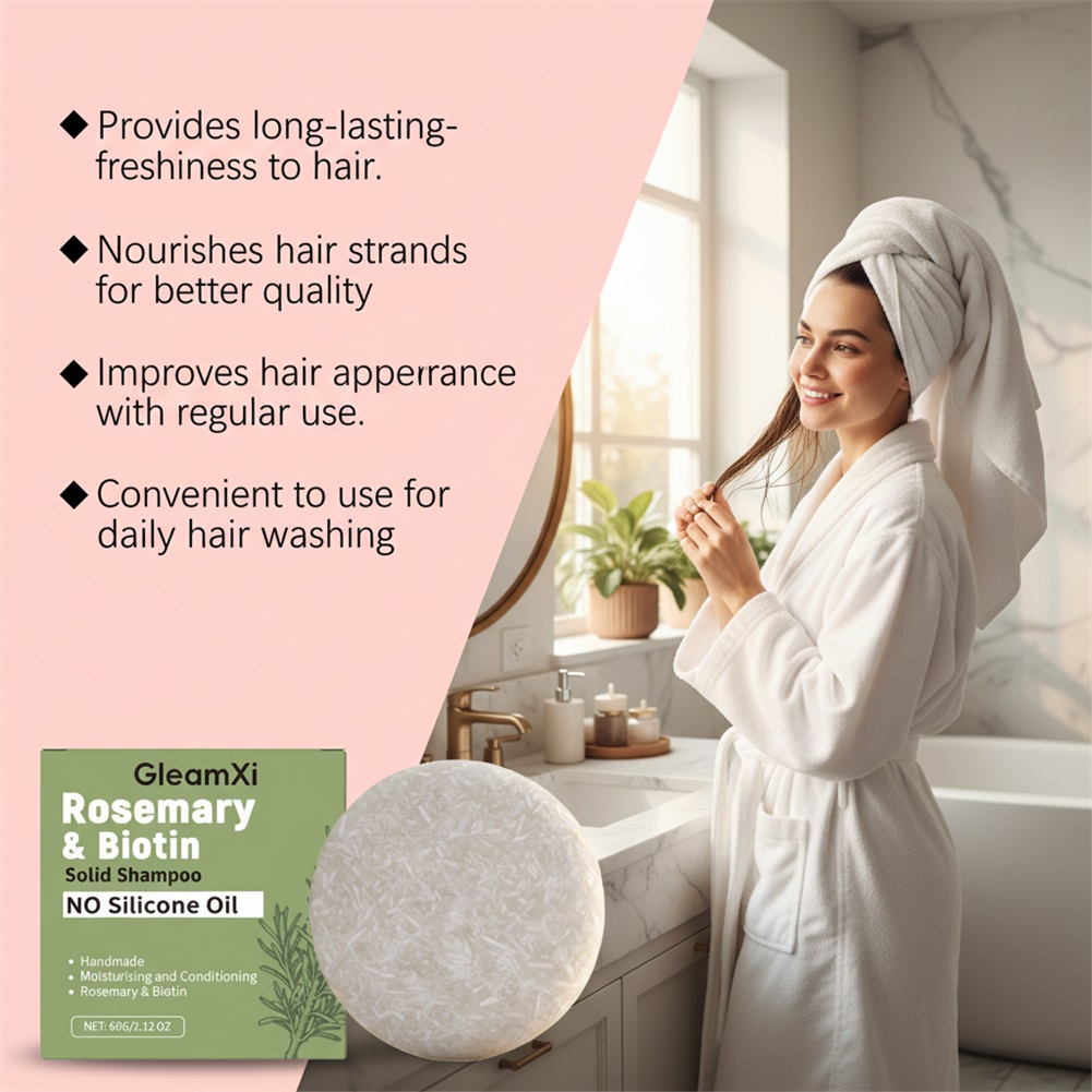 Champú sólido con biotina y ro - Biotin Shampoo Thickening reseña y precio