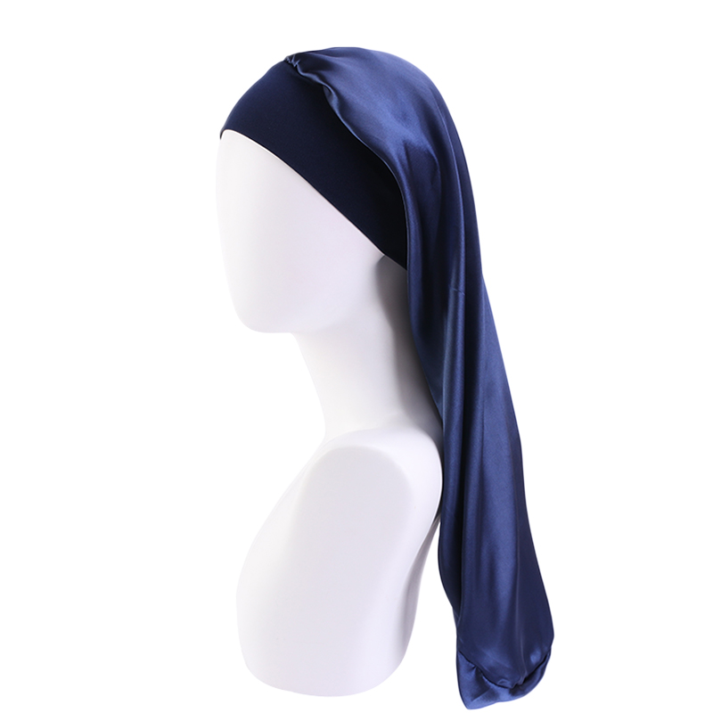 Nuevo gorro largo de satén par - Hair Care China reseña y precio