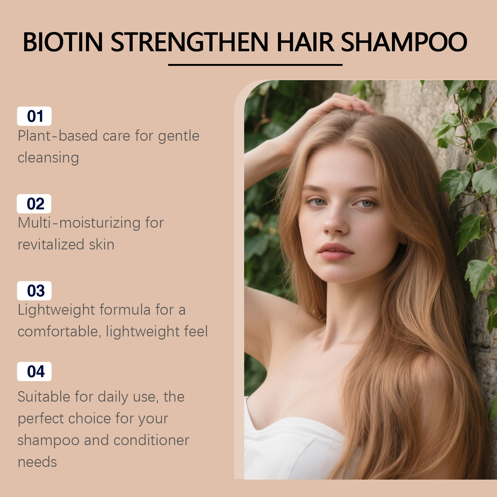 Champú con Biotina para Fortal - Biotin Shampoo Thickening reseña y precio