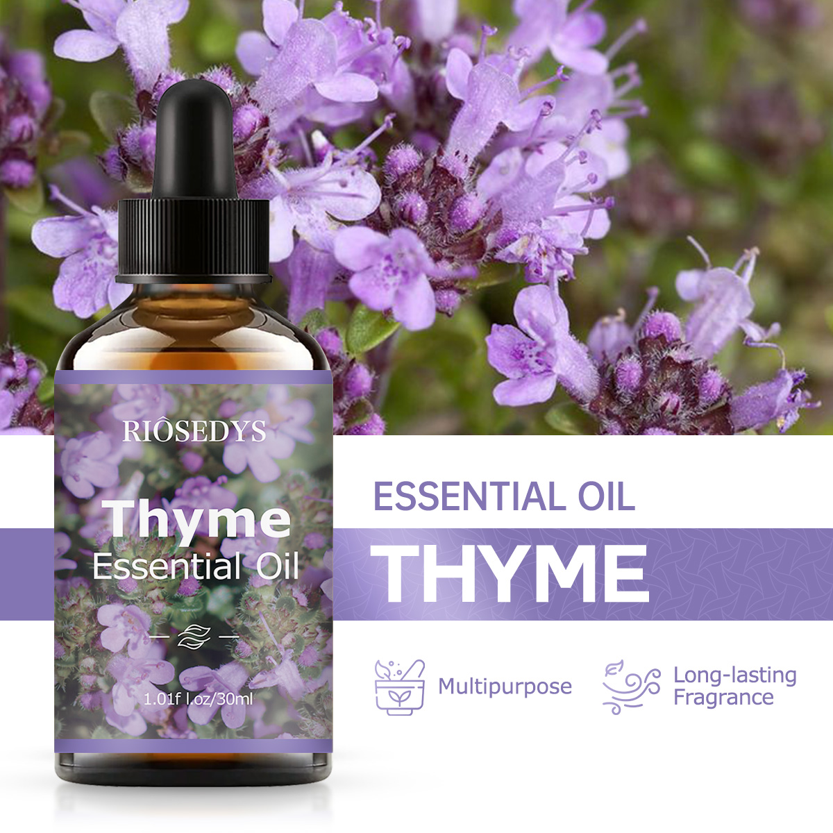 Aceite esencial de tomillo, co - Hair Care Fragrance Essential Oil reseña y precio