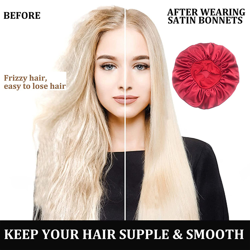 2 unids/lote de gorros lisos d - Hair Care China reseña y precio