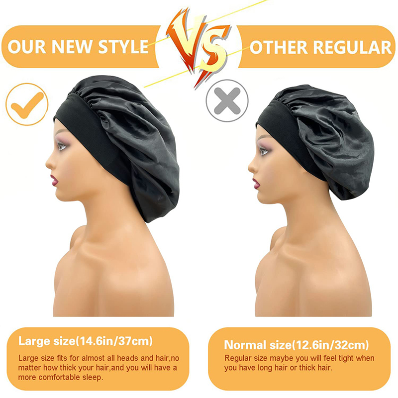2 unids/lote de gorros lisos d - Hair Care China reseña y precio