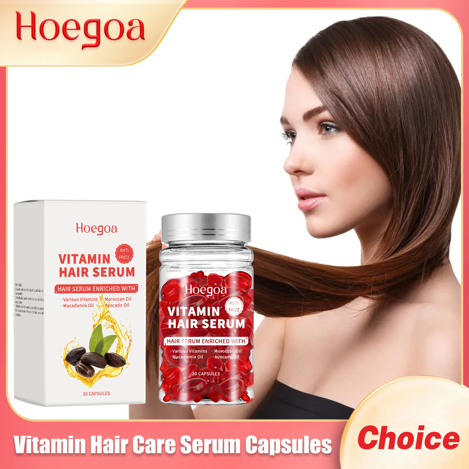 Cápsulas de suero para el cuid - Hair Growth Serum Oil reseña y precio